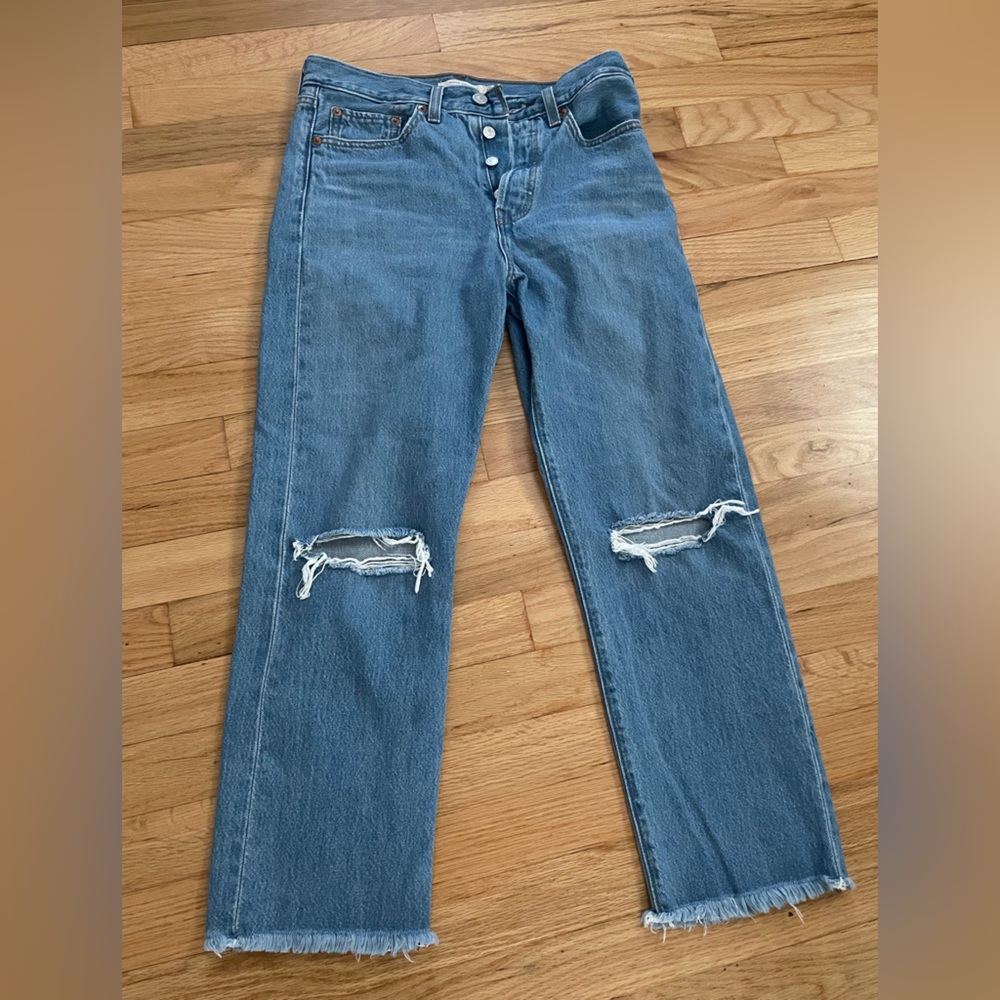 Levi’s wedgie straight jeans